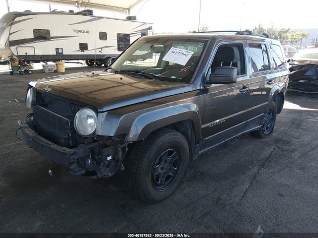 2016 Jeep Patriot Sport მანქანა იყიდება აუქციონზე, vin: 1C4NJPBB5GD537315, აუქციონის ნომერი: 46197962