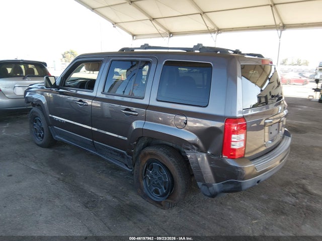 2016 Jeep Patriot Sport მანქანა იყიდება აუქციონზე, vin: 1C4NJPBB5GD537315, აუქციონის ნომერი: 46197962