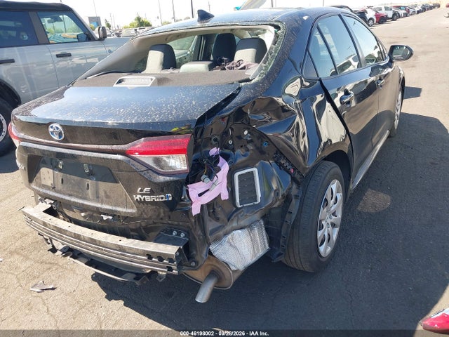 46198002 :رقم المزاد ، JTDBCMFE0PJ012700 vin ، 2023 Toyota Corolla Hybrid Le مزاد بيع