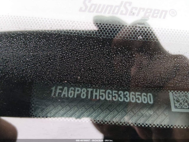 Продажа на аукционе авто 2016 Ford Mustang Ecoboost, vin: 1FA6P8TH5G5336560, номер лота: 46198007