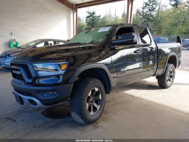 2019 Ram 1500 Sport/rebel მანქანა იყიდება აუქციონზე, vin: 1C6SRFET5KN682410, აუქციონის ნომერი: 46198055