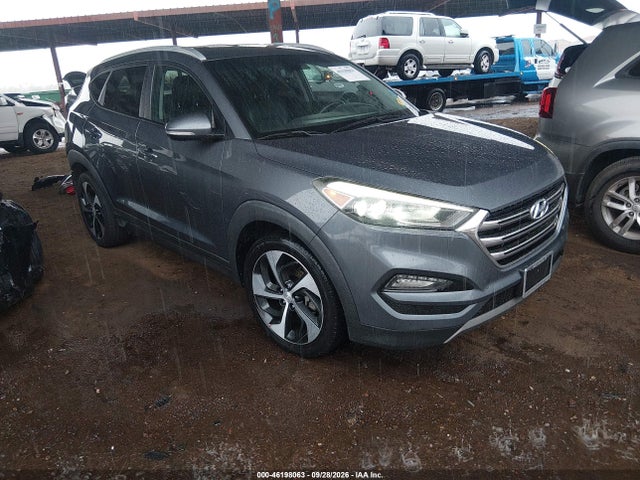 2016 Hyundai Tucson Limited მანქანა იყიდება აუქციონზე, vin: KM8J33A23GU035823, აუქციონის ნომერი: 46198063