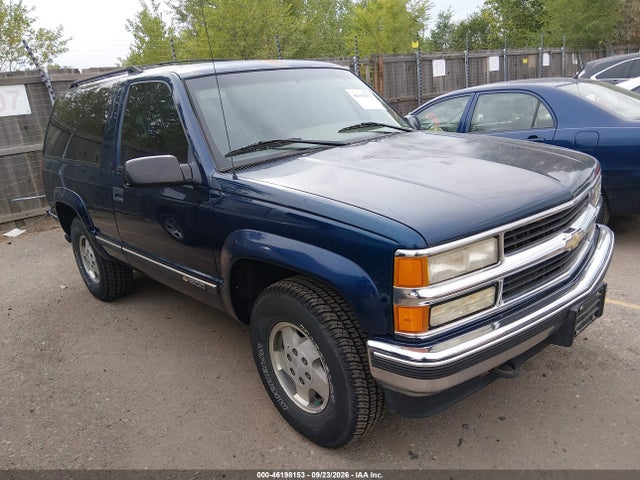Продаж на аукціоні авто 1995 Chevrolet Tahoe K1500, vin: 3GNEK18K5SG106400, номер лоту: 46198153