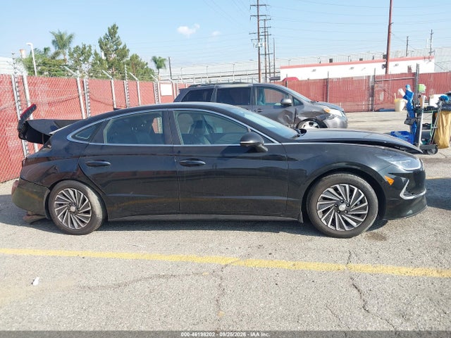 2022 Hyundai Sonata Hybrid Limited მანქანა იყიდება აუქციონზე, vin: KMHL54JJ5NA052525, აუქციონის ნომერი: 46198202