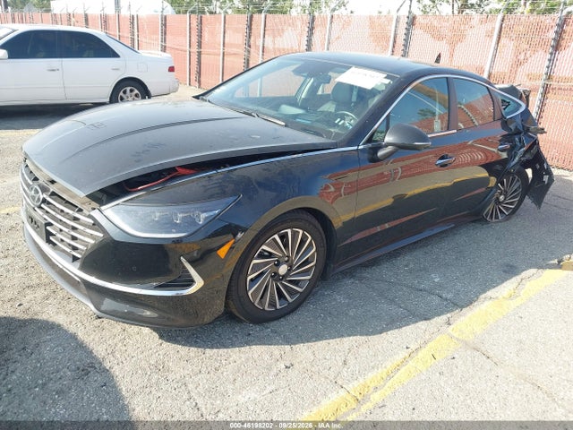 2022 Hyundai Sonata Hybrid Limited მანქანა იყიდება აუქციონზე, vin: KMHL54JJ5NA052525, აუქციონის ნომერი: 46198202