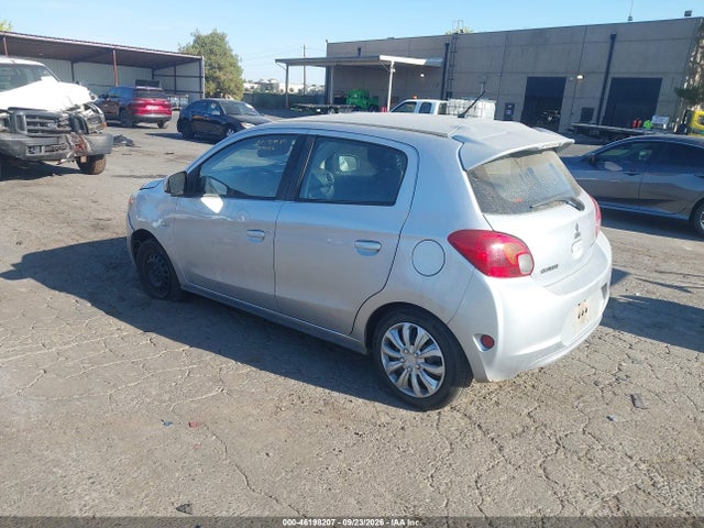 2015 Mitsubishi Mirage De მანქანა იყიდება აუქციონზე, vin: ML32A3HJ7FH044823, აუქციონის ნომერი: 46198207