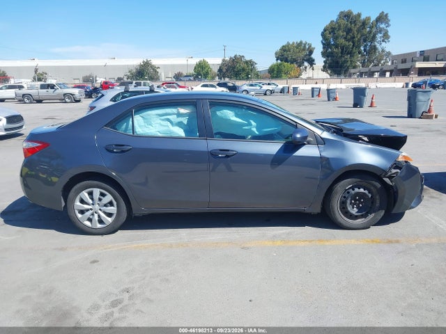 Продажа на аукционе авто 2016 Toyota Corolla Le, vin: 5YFBURHE9GP409244, номер лота: 46198213