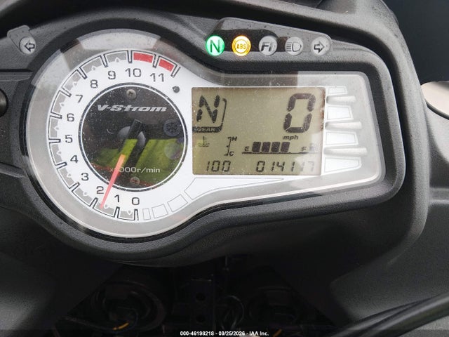 46198218 :رقم المزاد ، JS1VP56A7F2100280 vin ، 2015 Suzuki Dl650 A مزاد بيع