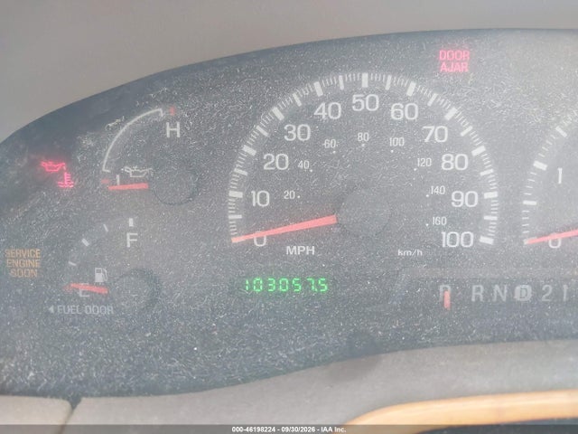 46198224 :رقم المزاد ، 1FTRX18L3YKA49863 vin ، 2000 Ford F-150 Lariat/work Series/xl/xlt مزاد بيع