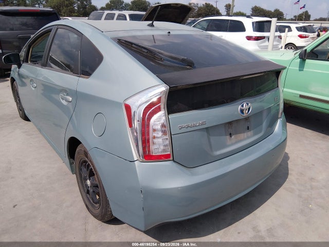 46198254 :رقم المزاد ، JTDKN3DU9D1729767 vin ، 2013 Toyota Prius Two مزاد بيع