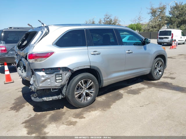 Продажа на аукционе авто 2016 Toyota Highlander Xle, vin: 5TDKKRFH1GS506271, номер лота: 46198273