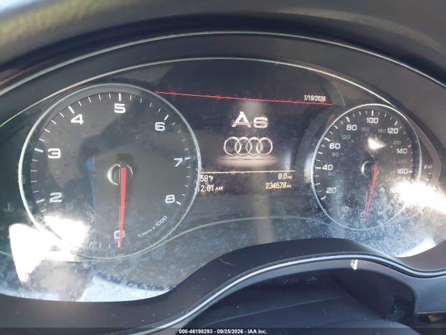 2012 Audi A6 3.0 Premium მანქანა იყიდება აუქციონზე, vin: WAUGGAFC8CN061960, აუქციონის ნომერი: 46198293