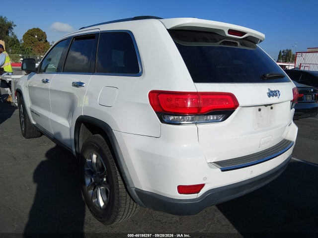 Aukcja sprzedaży 2015 Jeep Grand Cherokee Limited, vin: 1C4RJEBG9FC755215, numer aukcji: 46198297
