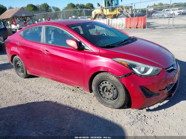Продажа на аукционе авто 2014 Hyundai Elantra Se, vin: KMHDH4AE0EU165490, номер лота: 46198329