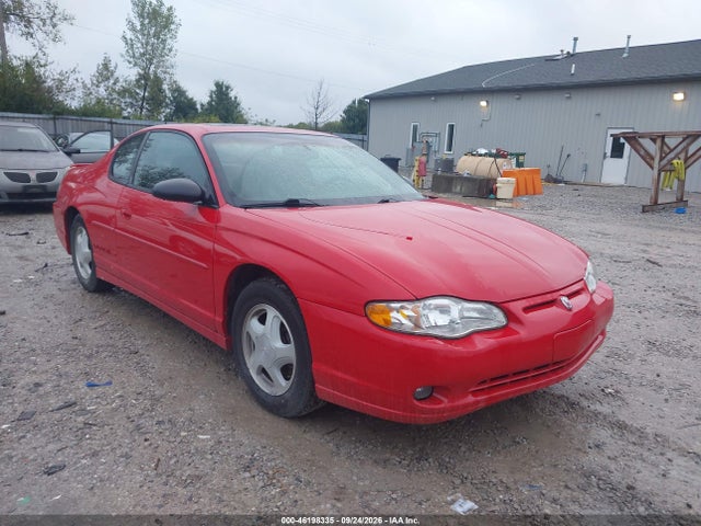 Продаж на аукціоні авто 2002 Chevrolet Monte Carlo Ss, vin: 2G1WX15K629227541, номер лоту: 46198335