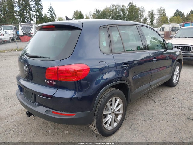 2014 Volkswagen Tiguan Se მანქანა იყიდება აუქციონზე, vin: WVGAV3AX9EW518885, აუქციონის ნომერი: 46198357