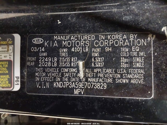 Продаж на аукціоні авто 2014 Kia Soul +, vin: KNDJP3A59E7073829, номер лоту: 46198358