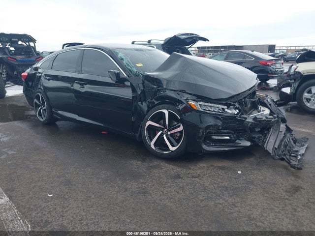 2018 Honda Accord Sport მანქანა იყიდება აუქციონზე, vin: 1HGCV1F37JA203986, აუქციონის ნომერი: 46198381