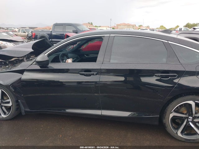 2018 Honda Accord Sport მანქანა იყიდება აუქციონზე, vin: 1HGCV1F37JA203986, აუქციონის ნომერი: 46198381