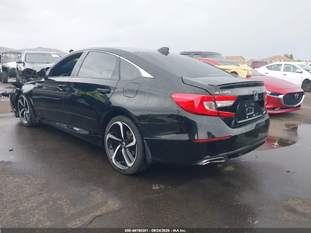 2018 Honda Accord Sport მანქანა იყიდება აუქციონზე, vin: 1HGCV1F37JA203986, აუქციონის ნომერი: 46198381
