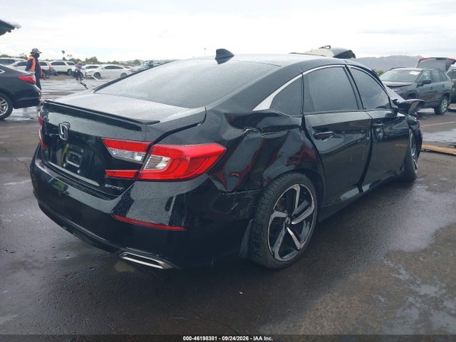 2018 Honda Accord Sport მანქანა იყიდება აუქციონზე, vin: 1HGCV1F37JA203986, აუქციონის ნომერი: 46198381