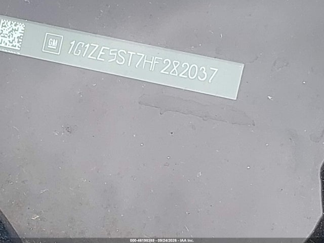 46198389 :رقم المزاد ، 1G1ZE5ST7HF282037 vin ، 2017 Chevrolet Malibu Lt مزاد بيع