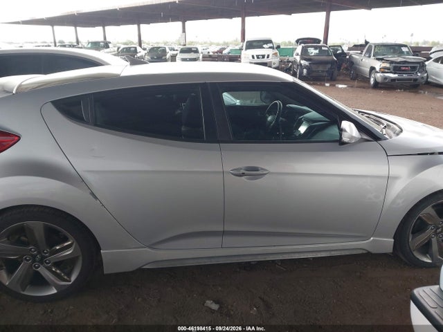 2015 Hyundai Veloster Turbo მანქანა იყიდება აუქციონზე, vin: KMHTC6AE3FU238603, აუქციონის ნომერი: 46198415