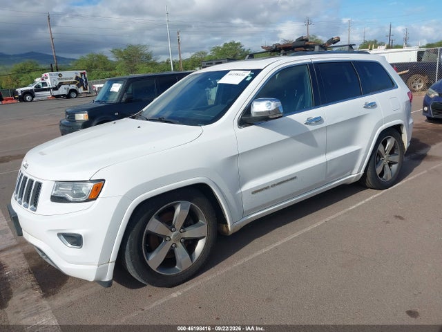 46198416 :رقم المزاد ، 1C4RJFCT8FC213640 vin ، 2015 Jeep Grand Cherokee Overland مزاد بيع