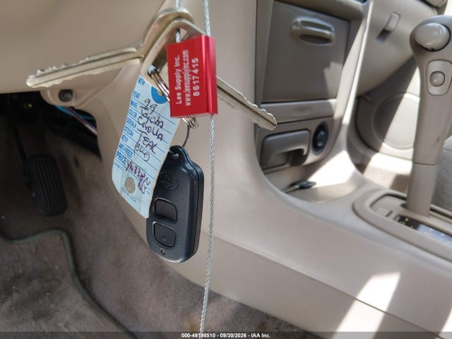 Aukcja sprzedaży 1999 Toyota Corolla Le, vin: 2T1BR12E9XC126080, numer aukcji: 46198510