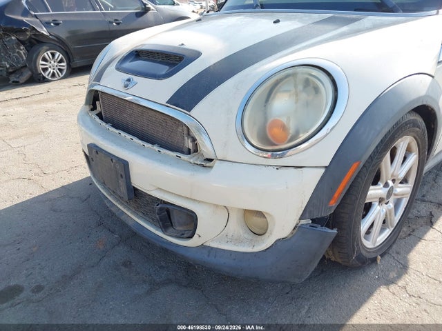 2011 Mini Cooper S მანქანა იყიდება აუქციონზე, vin: WMWSV3C57BTY16141, აუქციონის ნომერი: 46198530