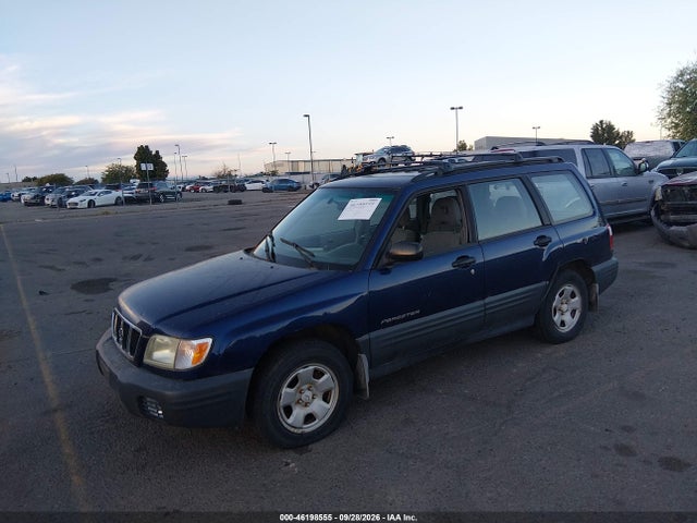 Продажа на аукционе авто 2002 Subaru Forester L, vin: JF1SF63582H731576, номер лота: 46198555