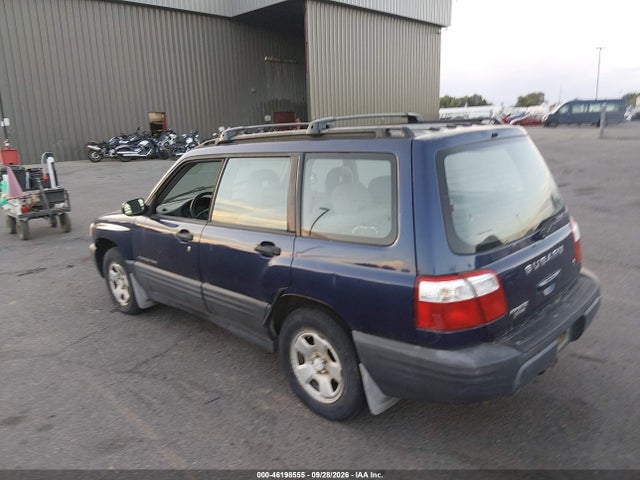 Продажа на аукционе авто 2002 Subaru Forester L, vin: JF1SF63582H731576, номер лота: 46198555