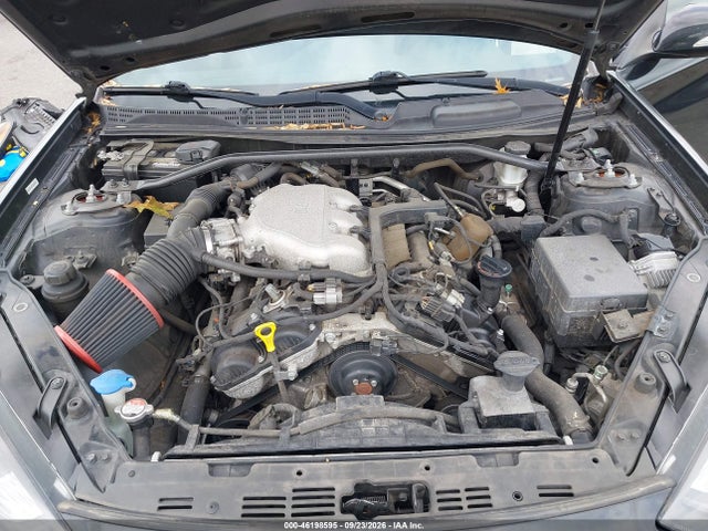 2013 Hyundai Genesis 3.8 Track მანქანა იყიდება აუქციონზე, vin: KMHHU6KJ6DU107659, აუქციონის ნომერი: 46198595
