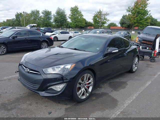 2013 Hyundai Genesis 3.8 Track მანქანა იყიდება აუქციონზე, vin: KMHHU6KJ6DU107659, აუქციონის ნომერი: 46198595