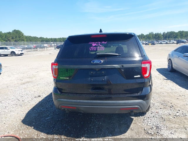 2017 Ford Utility Police Interceptor მანქანა იყიდება აუქციონზე, vin: 1FM5K8AR3HGB08025, აუქციონის ნომერი: 46198617