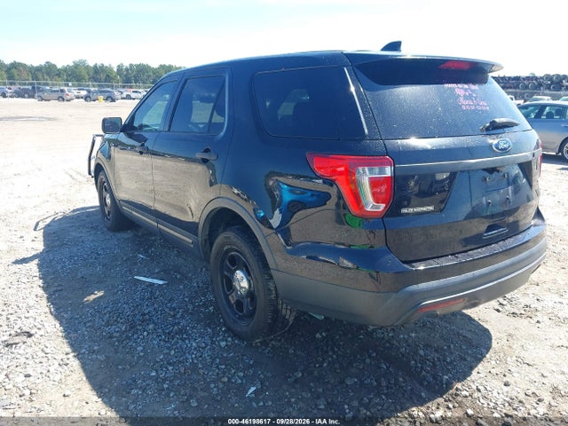 2017 Ford Utility Police Interceptor მანქანა იყიდება აუქციონზე, vin: 1FM5K8AR3HGB08025, აუქციონის ნომერი: 46198617