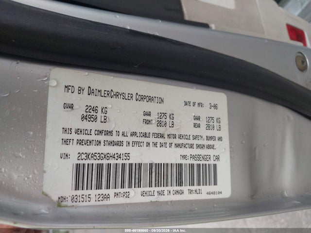 Aukcja sprzedaży 2006 Chrysler 300 Touring, vin: 2C3KA53GX6H434155, numer aukcji: 46198660