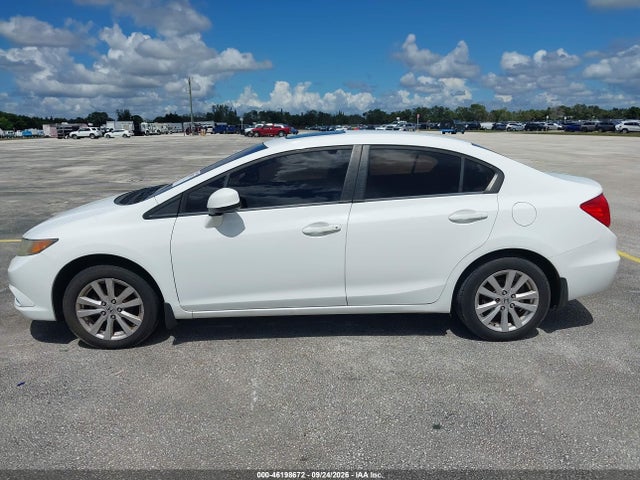 46198672 :رقم المزاد ، 2HGFB2F86CH334516 vin ، 2012 Honda Civic Sdn Ex مزاد بيع