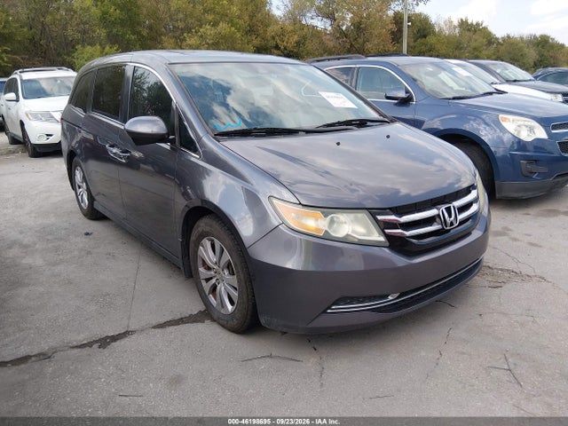 46198695 :رقم المزاد ، 5FNRL5H66FB086154 vin ، 2015 Honda Odyssey Ex-l مزاد بيع