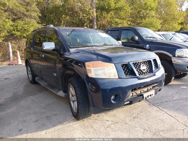 46198734 :رقم المزاد ، 5N1BA08D58N602559 vin ، 2008 Nissan Armada Se مزاد بيع