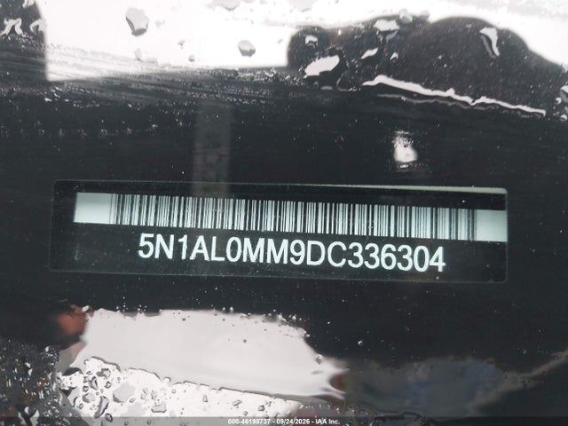 Продажа на аукционе авто 2013 Infiniti Jx35, vin: 5N1AL0MM9DC336304, номер лота: 46198737