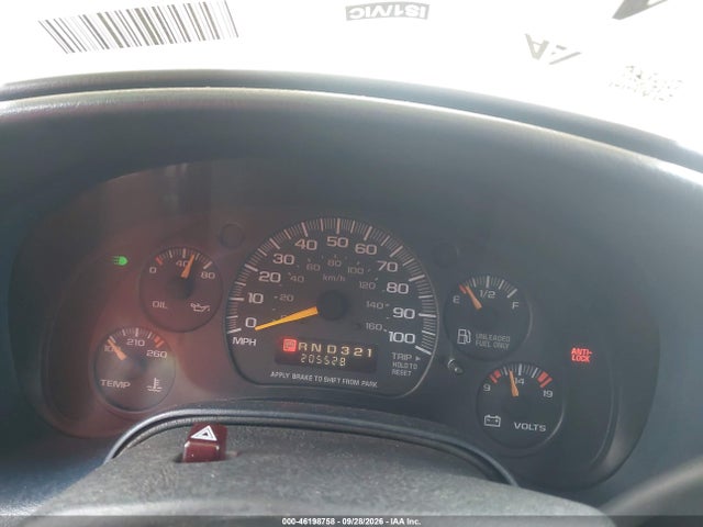 46198758 :رقم المزاد ، 1GCDM19W8WB208529 vin ، 1998 Chevrolet Astro مزاد بيع