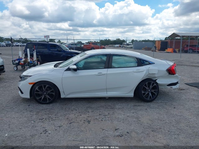46198867 :رقم المزاد ، 2HGFC2F8XKH575202 vin ، 2019 Honda Civic Sport مزاد بيع