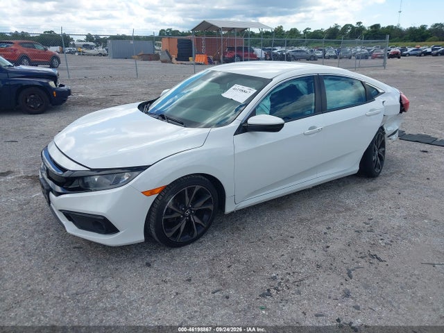 46198867 :رقم المزاد ، 2HGFC2F8XKH575202 vin ، 2019 Honda Civic Sport مزاد بيع