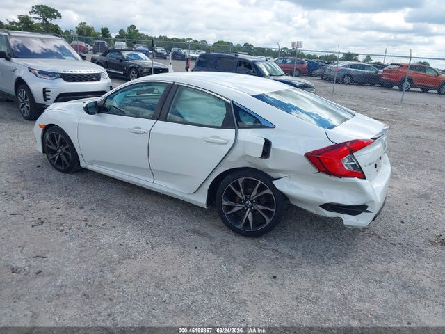 46198867 :رقم المزاد ، 2HGFC2F8XKH575202 vin ، 2019 Honda Civic Sport مزاد بيع