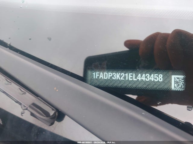 2014 Ford Focus Se მანქანა იყიდება აუქციონზე, vin: 1FADP3K21EL443458, აუქციონის ნომერი: 46198901