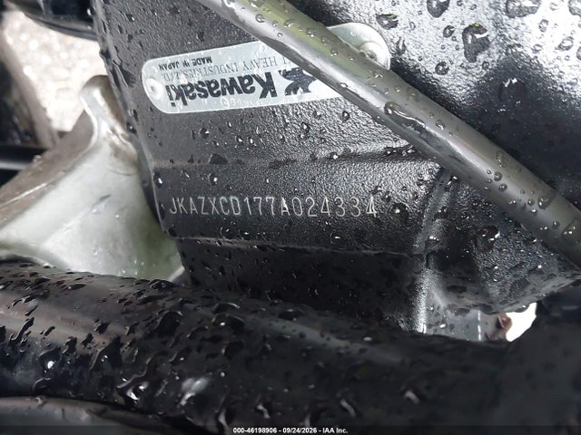 2007 Kawasaki Zx1000 D მანქანა იყიდება აუქციონზე, vin: JKAZXCD177A024334, აუქციონის ნომერი: 46198906