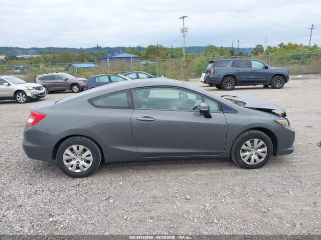 2012 Honda Civic Lx მანქანა იყიდება აუქციონზე, vin: 2HGFG3B57CH566190, აუქციონის ნომერი: 46198969