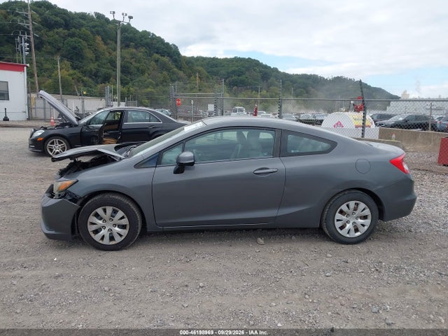 2012 Honda Civic Lx მანქანა იყიდება აუქციონზე, vin: 2HGFG3B57CH566190, აუქციონის ნომერი: 46198969