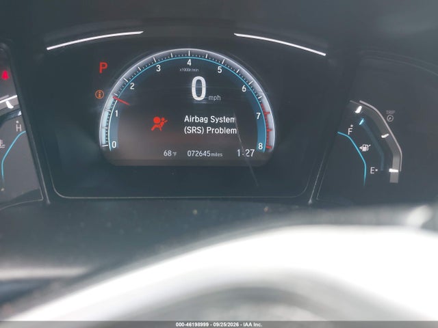 Продаж на аукціоні авто 2019 Honda Civic Lx, vin: 2HGFC2F65KH529114, номер лоту: 46198999